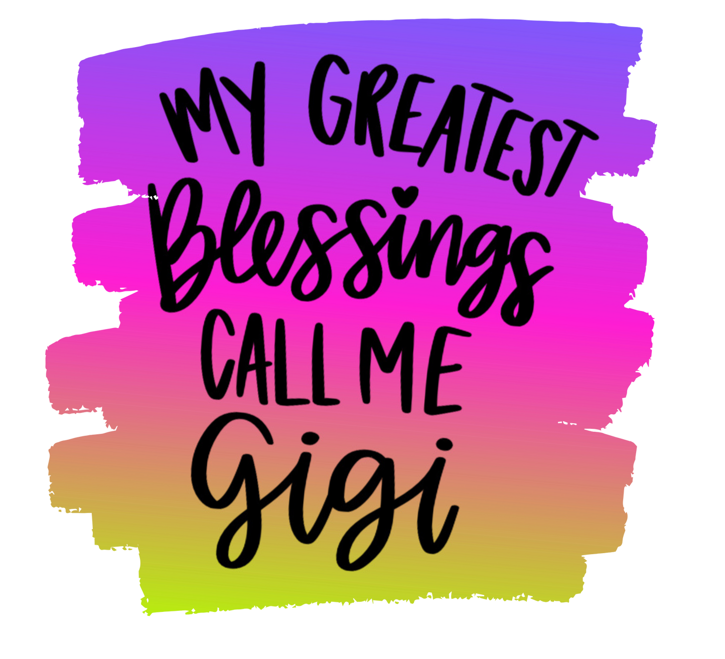 Gigi's Blessings PNG Instant Download